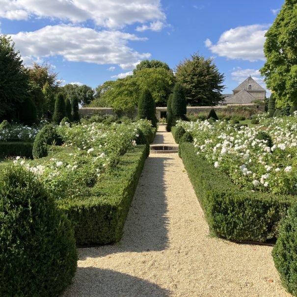 The perspectives of the French garden