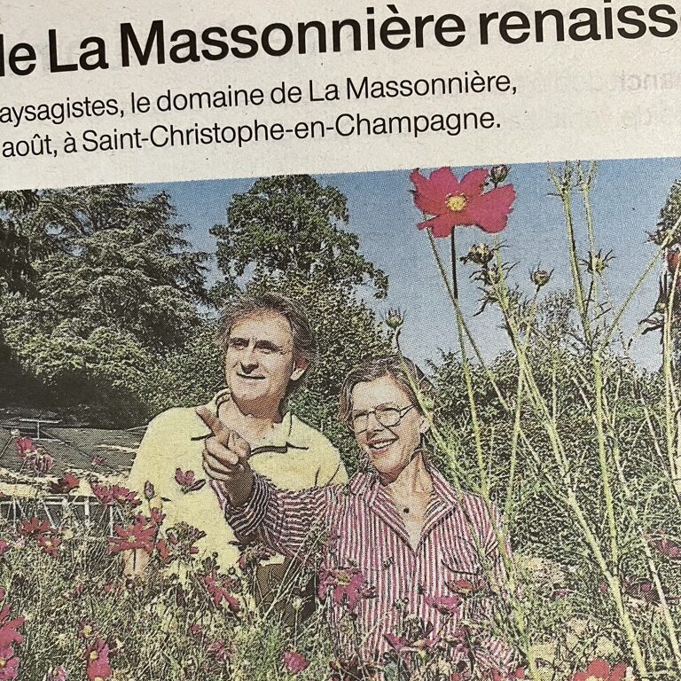 La Massonnière article from Ouest France August 2022