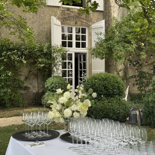 cocktail castle wedding