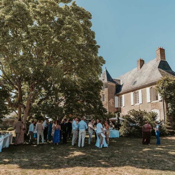 tree garden wedding day